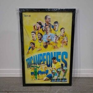 Club America Tricampeon Framed Poster new 12x18